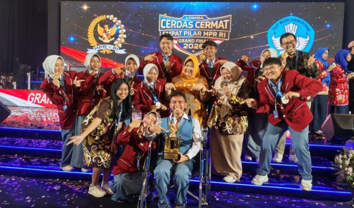 Raih 140 Poin, SMAN 2 Katingan Kuala Juara Nasional LCC Empat Pilar MPR RI 2026